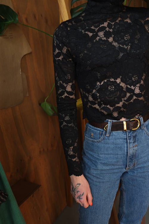 The Joni lace turtlenecks (sold out)
