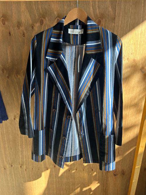 The Sartorialist jacket in stripe linen